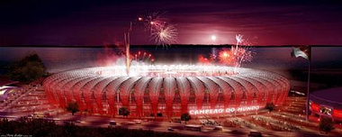 Beira-Rio Stadium Night View