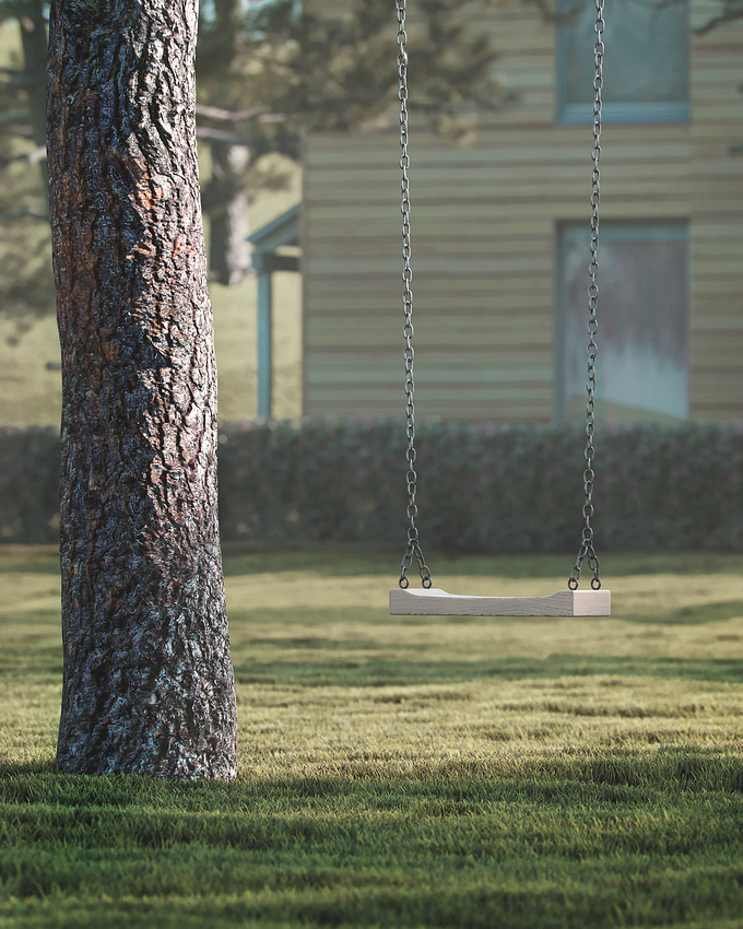 Scene
Been working for a while on a new project in Norway.
And would love to share a close-up image showing part of the garden,swing and the Neighbors :P
I used 3ds max, Corona render and photoshop
Have a great productive week everyone