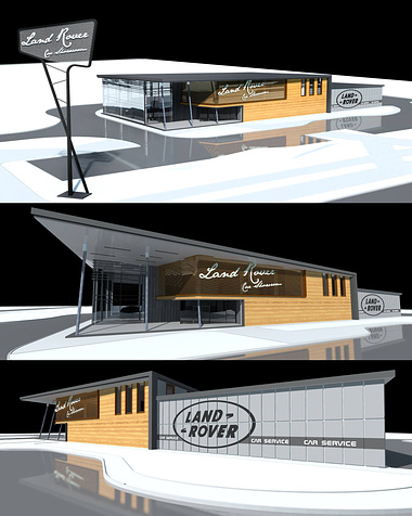 Land rover show room