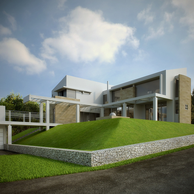 Vectorworks + Maxwell Render + PS.  Designed by me.  C&S welcomed!!