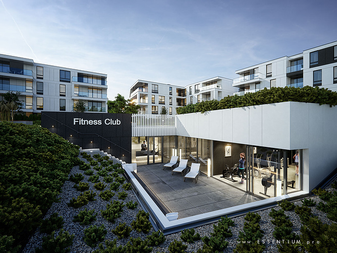 ESSENTIUM - http://www.essentium.pro
fitness club in new residential development