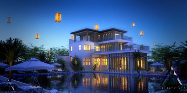 Chinese villa