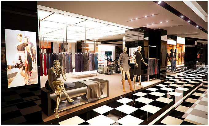 MMA Architects
The Modern concept of Department store.whole image was completely 3D ,post production in Photoshop