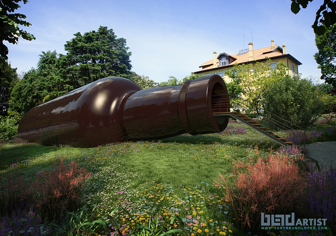 3dbybrunolopes - http://www.3dbybrunolopes.com
Concept for a gallery with the shape of a "Porto" wine bottle.
3DsMax
Sketchup
Vray
Photoshop