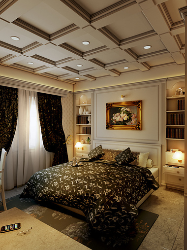 Villa master bedroom