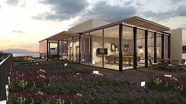 Render in the Green Roof