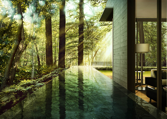 Digital Mirage Pte Ltd - http://www.digimirage.com
A residential project built next to a tropical forest reserve.