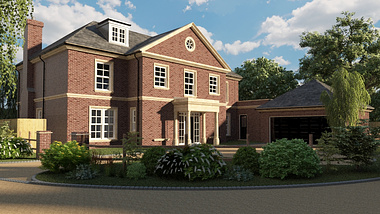 Large House Rendering