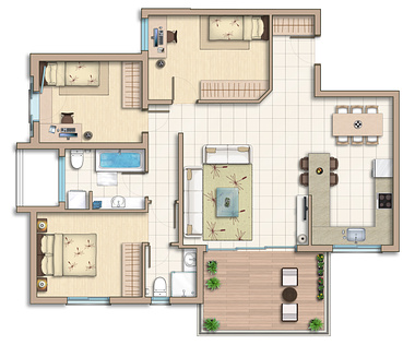 Floor plan 2D