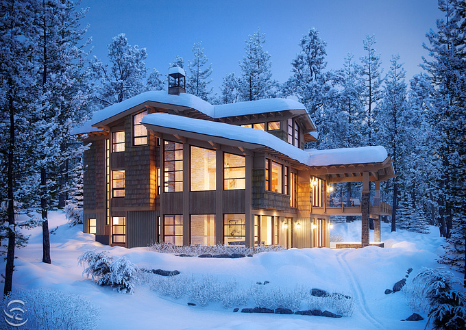 CGRendering - http://www.CGRendering.com
 CGRendering
 
 
 3dsmax, VRay

 

This is one of the projects that we creating in the Winter environment.
As a source we had AutoCAD files, also we had some photography of similar houses.
This unique house is 2 miles away from Vancouver Olympic Village.
our blog: cgrendering.wordpress.com
website: 