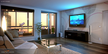 Panorama Vest - Living Room II (2. Variation)