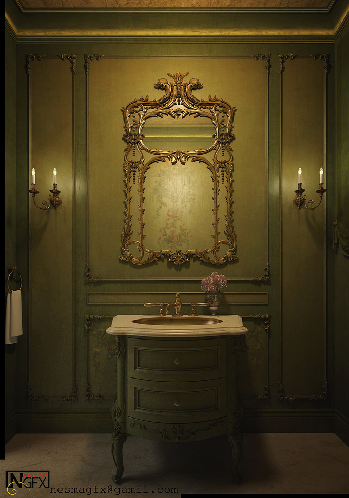 Nesmagfx
Guest Bathroom Using 3ds max &Vray