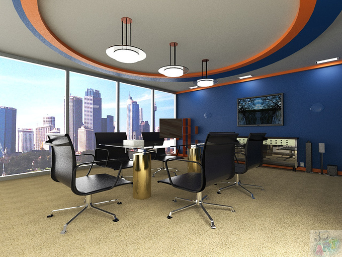 3DART Architectural Designs
render of an office space