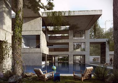 The Cube House | Swimming Pool