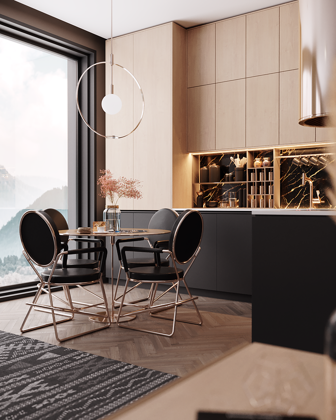 This was my version of the Overcast Apartment scene, taught by @anderalencar  in the 3D training workshop course. Based on the project made by the INT2 Architecture studio, the course proposes that students make their 3D versions of this apartment project.