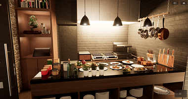 Restaurant Concept - Twinmotion Interactive Presentation