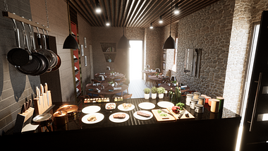 Restaurant Concept - Twinmotion Interactive Presentation