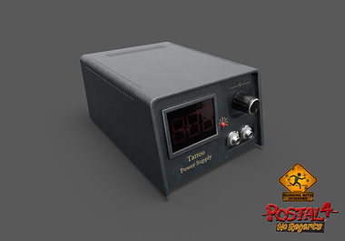 3D Prop Art for the Game Postal - 4