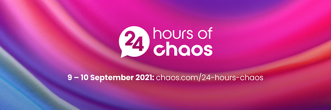 Chaos Announces New ‘24 Hours of Chaos’ Livestream with Over 20 Architecture Speakers