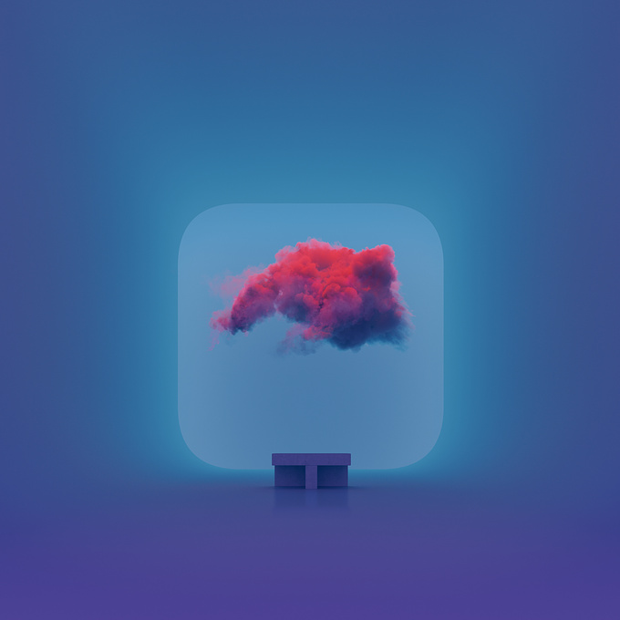 I wanted to simulate what http://www.berndnaut.nl/ and http://jamesturrell.com/ are doing in reality, but just by using the basics of 3ds Max and Corona Renderer. So I followed this tutorial https://www.youtube.com/watch?v=t6R3JwCy02M and I said to myself "Pretty easy! I can do this on a weekend". Well... I went through so many iterations of the cloud in order to make it look realistic that in the end, I spent over a month on this and that's why I named the image Taming A (Colourful) Cloud.
