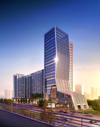 Beijing ShiJingshan Commercial Office Conceptual Design