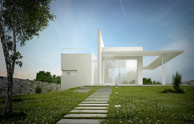 my project for a new house in Sicily