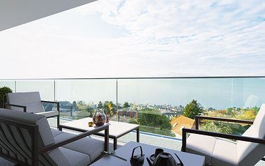 French Apartment | Balcony View