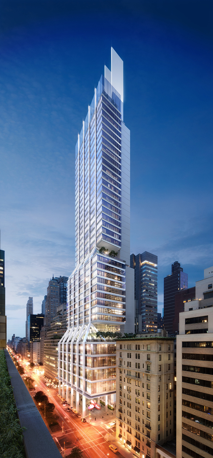 DBOX - http://www.dbox.com
Foster + Partners’ competition-winning proposal for 425 Park Avenue.