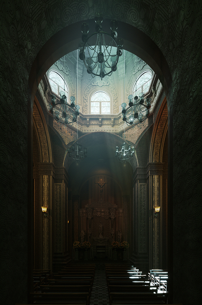Cathedral
by: VicnguyenDesign
Sw: 3dmax, corona and PS
thanks all c@c