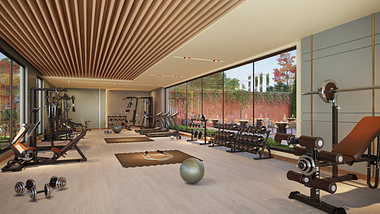 GYM AND FITNESS CENTER
