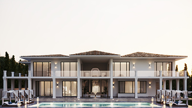 Luxury villa.
