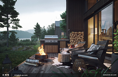 CGI - Cabin in Norway