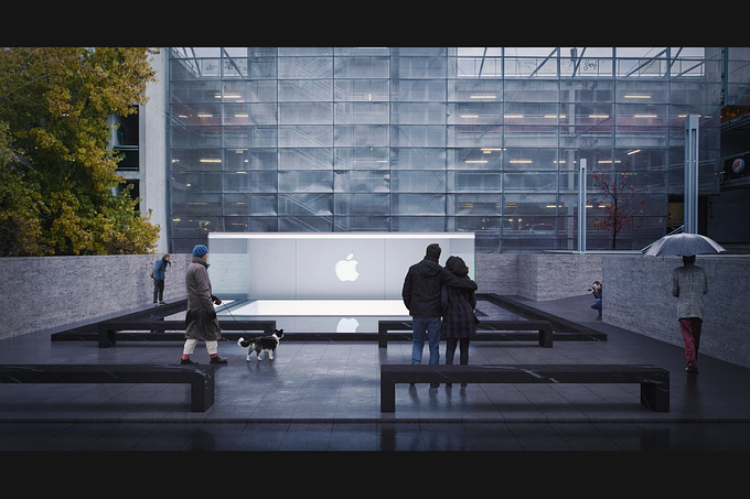 Concept for an Apple Store in Florence IT