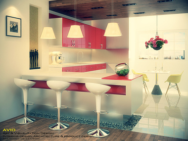 A simple kitchen suite