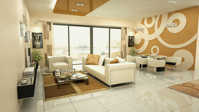KGD - 
 KGD
 
 
 3ds max, Vray and After effects

 

Hi,

I'm a new person to this site, here i've uploaded my new render of a living room interior scene. 

Nayaz