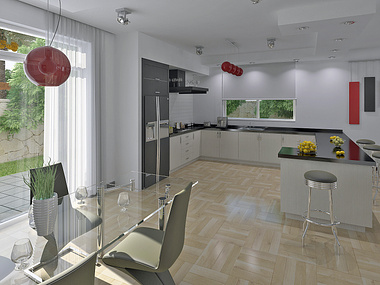 Architectural Interior For Chalet_3rd