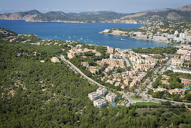 Aerial view of multi-family residential in Majorca