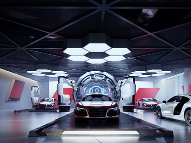 Audi Showroom Concept