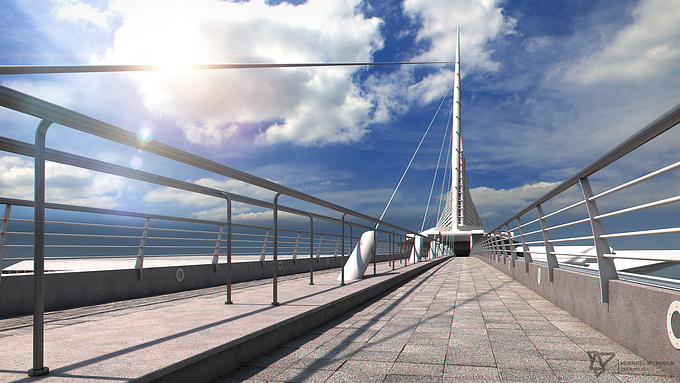 http://www.simonmulas.ca
Reiman Bridge to Milwaukee Art Museum Quadracci Pavillion - Video rendering coming soon

- Modeled in 3DS Max
- Rendered in V-Ray
- Post in Photoshop