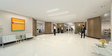 Office Building Lobby | Miami, Florida