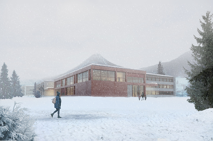 WSBY - http://www.wsby.eu
School in Chus. Switzerland for Kloiber Architects