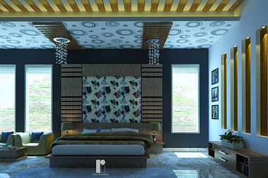 New Bedroom designing & rendering