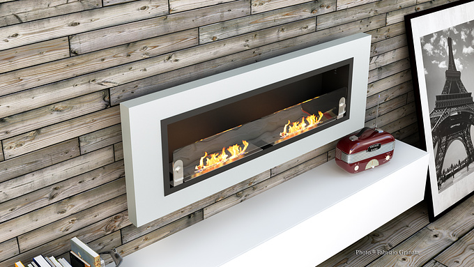 CG Art Fabrizio Granata - http://granatafabry.wix.com/3d-graphic-design#
hello guys
one of the first image for a catalog.
software used 3ds max, vray, photoshop for the postproduction
Modeling fireplace, based on measurements and photos provided by the client.
HDRI lighting. & VRayLight filling.
Slight color correction in Photoshop.
C & C are welcome