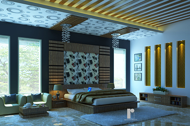 New Bedroom designing & rendering