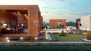 Modern Terrace Design