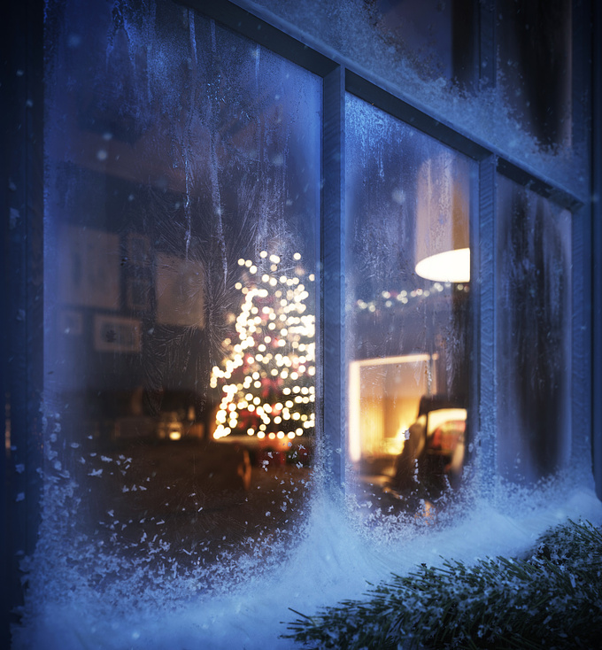 ArcMedia - http://arc-media.co.uk/
We decided to set ourselves a small design brief to create and dress a living space for the festive season, then produce a set of atmospheric CGIs which portray our vision of the perfect Christmas setting.