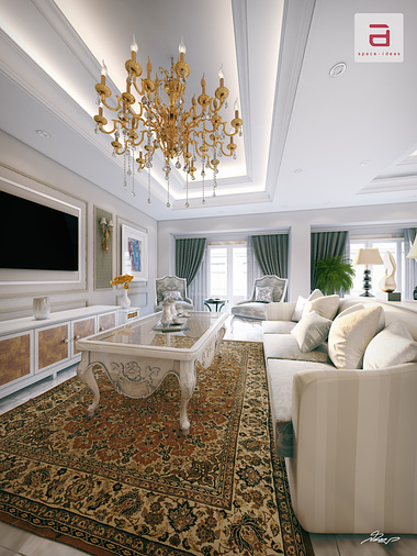 Luxury Living interior