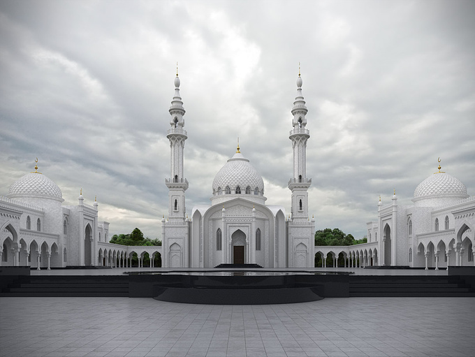 http://www.vizmax.net
Visualization of the mosque of white stone