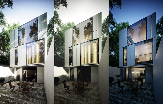 Hello

This is my latest rendering in 3 different situations
3ds + Vray + Ps