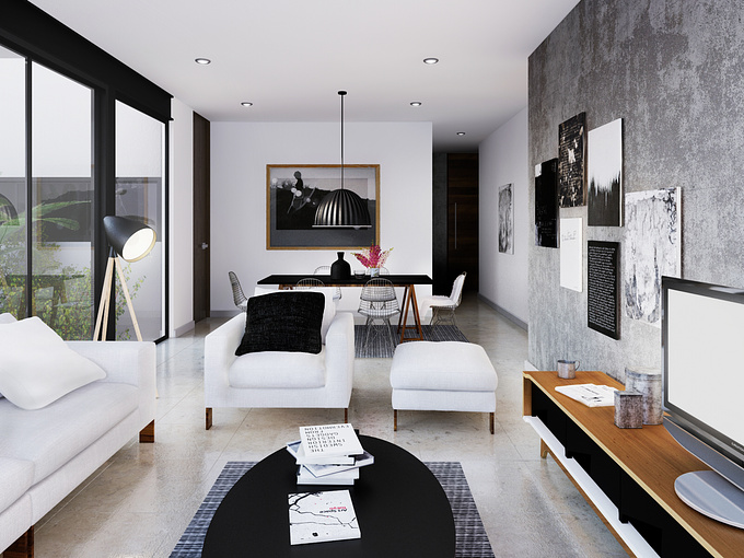 OS Arquitectos
Interior design project with scandinavian inspiration.